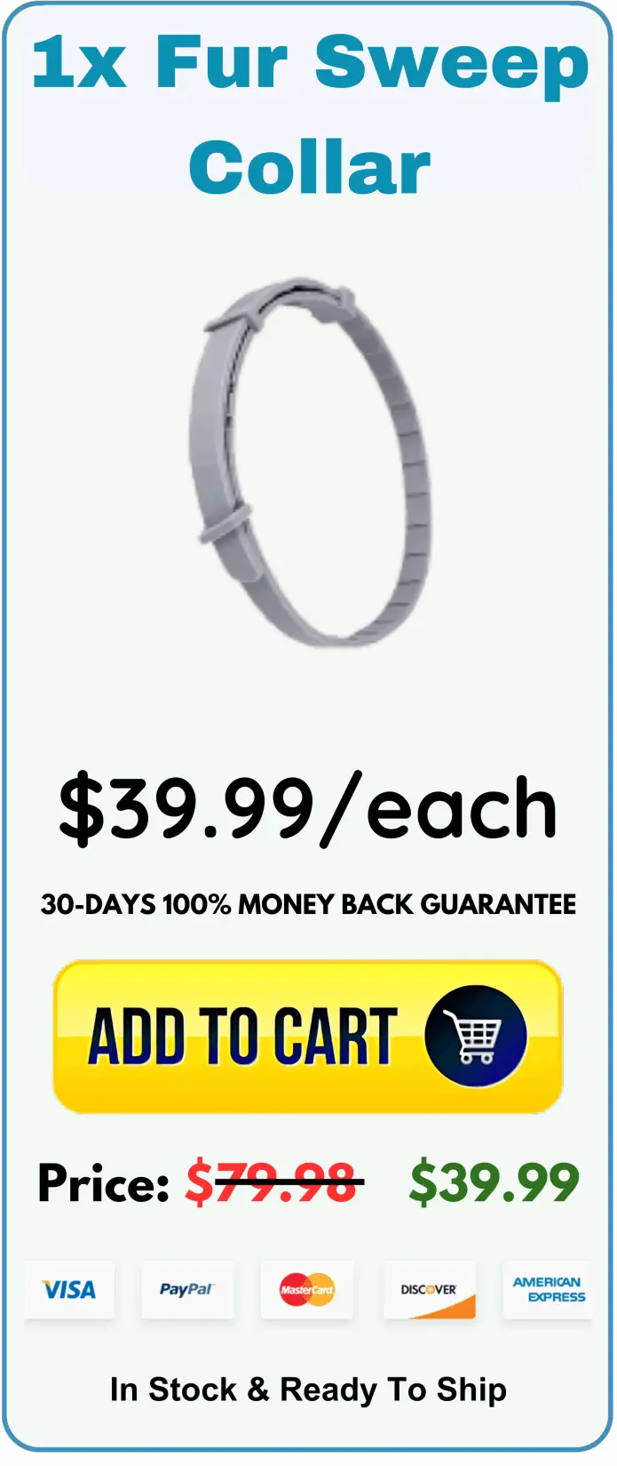 Fur Sweep Collar price 